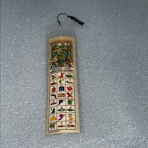 Green and Blue Decorative Bookmark for Office Stationery - Picture 1 of 3